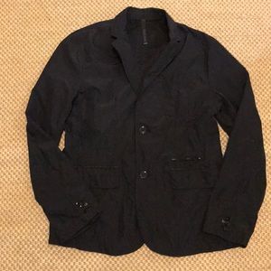 Rain nylon men’s rain blazer jacket